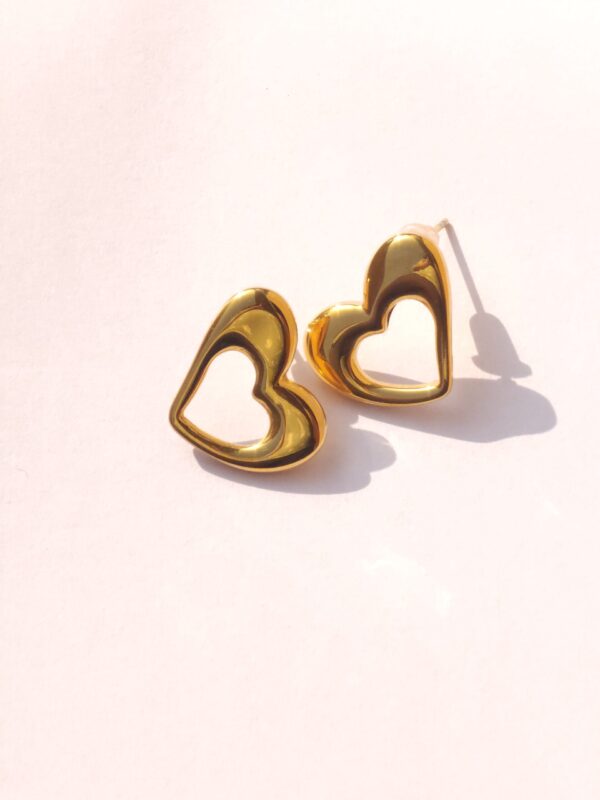 Heart Studs
