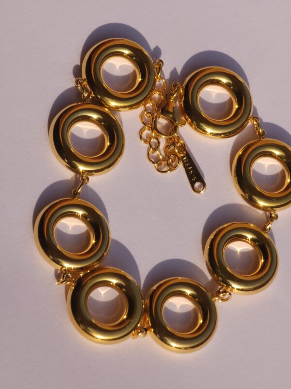 Golden Orbit Bracelet