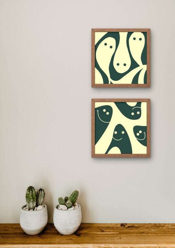 Floating Forms Wall Art